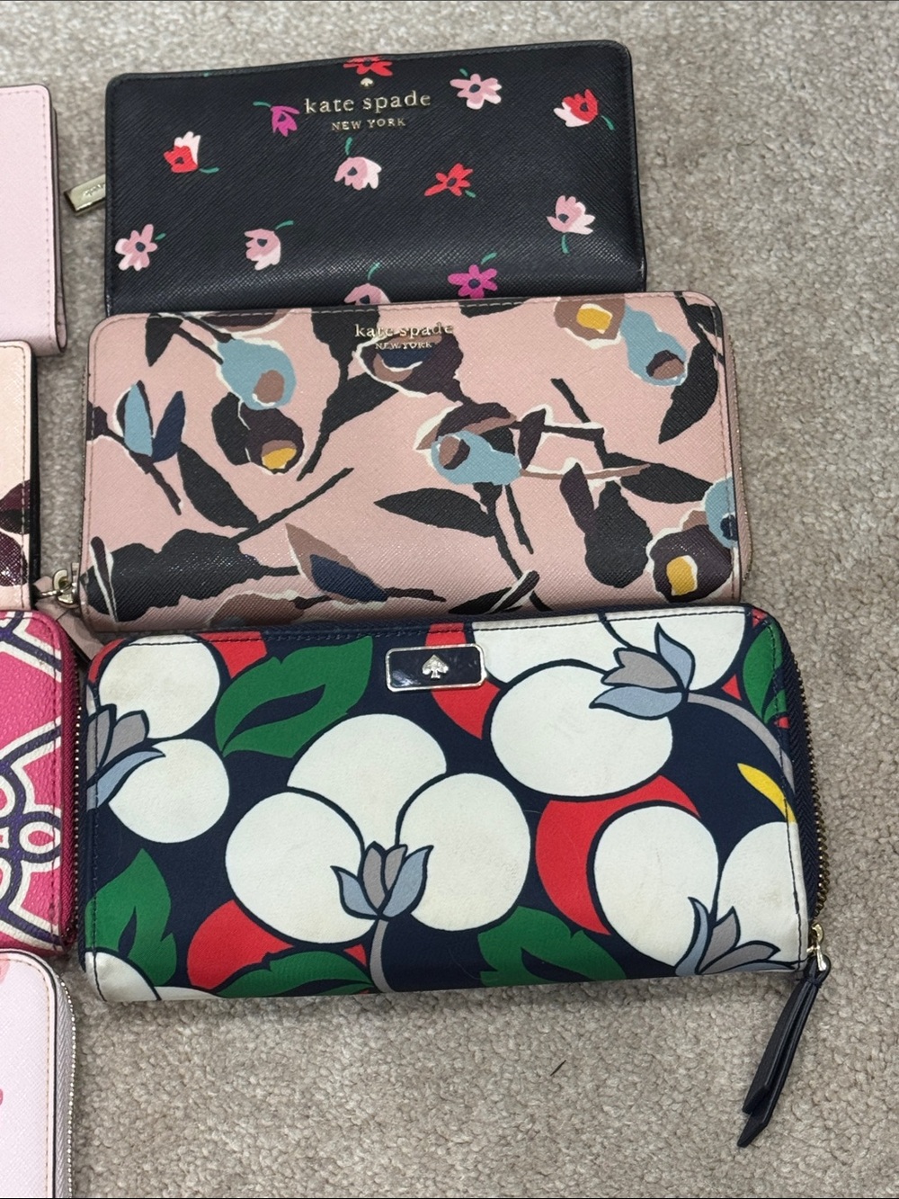 PICK ONE: Kate Spade Floral OR Pattern Wallets- - Picture 3 of 13